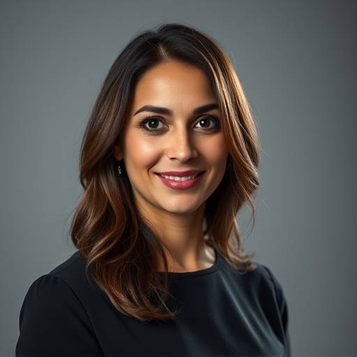 Retrato de Ana P茅rez, Directora Creativa de Visionaria Films.