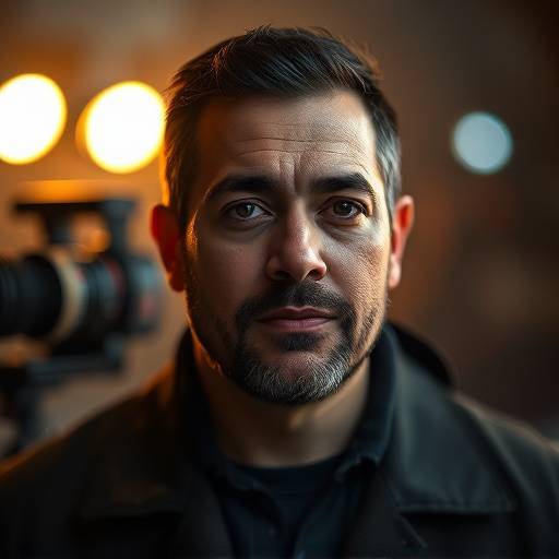 Retrato de Carlos L贸pez, Cinemat贸grafo en Visionaria Films.